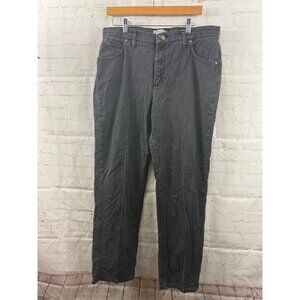 Riders Relaxed Black Straight Leg Jeans Womens Size 16M Casual Grungy Streetwear